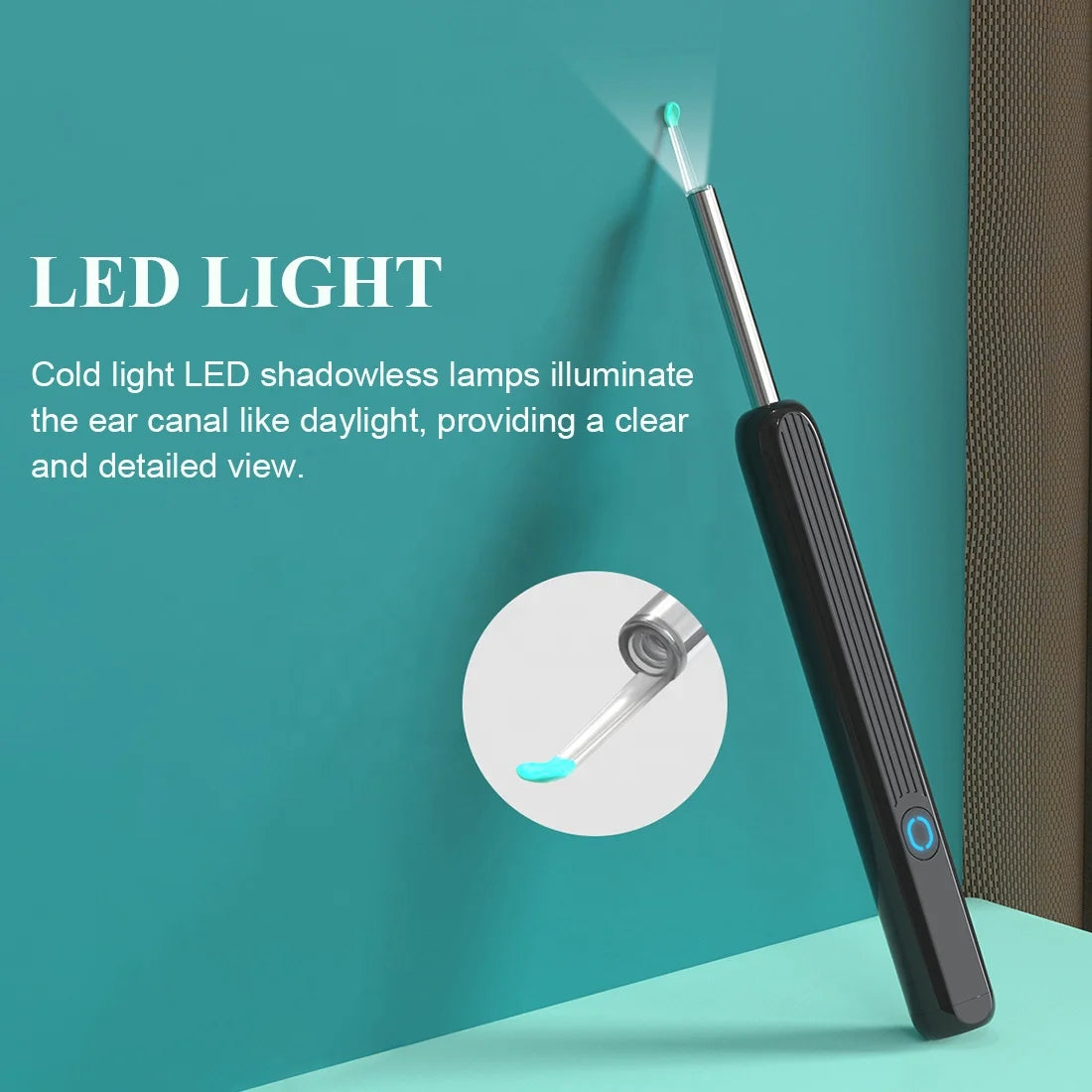 Smart Wireless Visual Ear Cleaner High Definition Otoscope Ear Pick Luminous Ear Wax Removal Tool with Camera